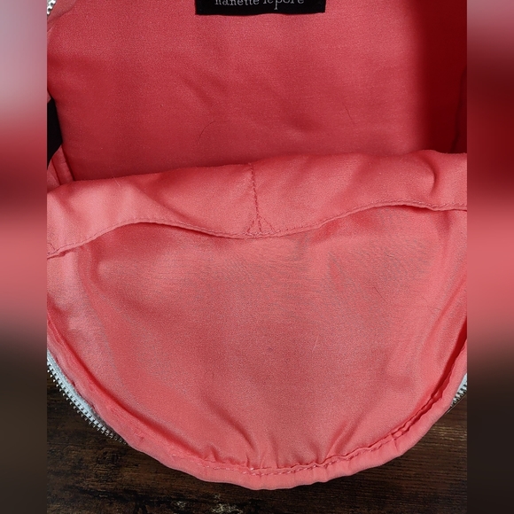 Nanette Lepore Small Quilted Nylon Floral Print Backpack - Picture 9 of 9